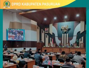 Rapat Paripurna Pertama Penyampaian Rancangan Peraturan Daerah (Raperda) Non APBD Tahun 2022 Oleh Bapemperda dan Bupati 