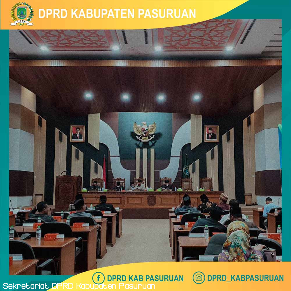 Jawaban Bupati Atas Pandangan Umum Fraksi-Fraksi DPRD Kabupaten Pasuruan Terhadap Raperda Perubahan APBD Tahun Anggaran 2022