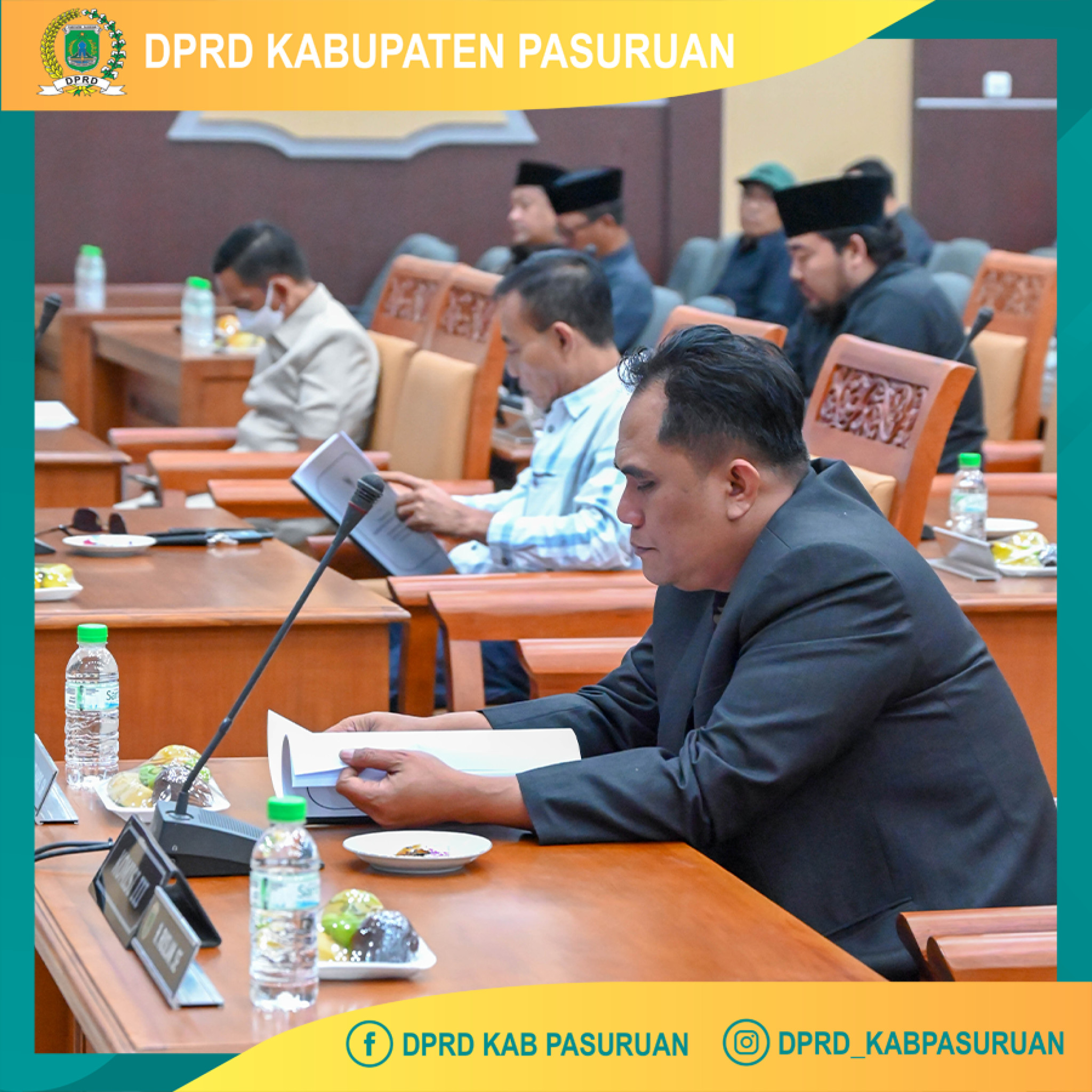 Rapat Paripurna Ketiga Jawaban Bupati atas Pemandangan Umum Fraksi – Fraksi Terhadap Raperda Tentang Perubahan APBD Tahun Anggara 2024