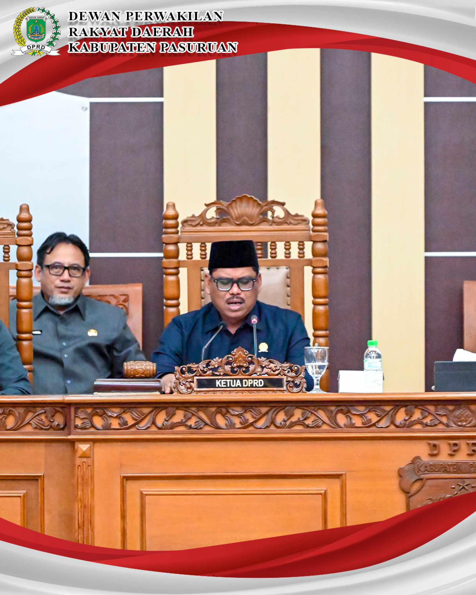 Rapat Paripurna Pertama Penyampaian Pengantar Nota Keuangan Raperda APBD Tahun Anggaran 2025