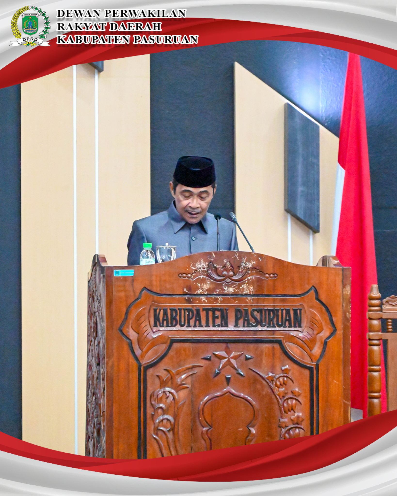 Rapat Paripurna Kedua Pemandangan Umum Fraksi - Fraksi Terhadap Pengantar Nota Keuangan Raperda APBD Tahun Anggaran 2025