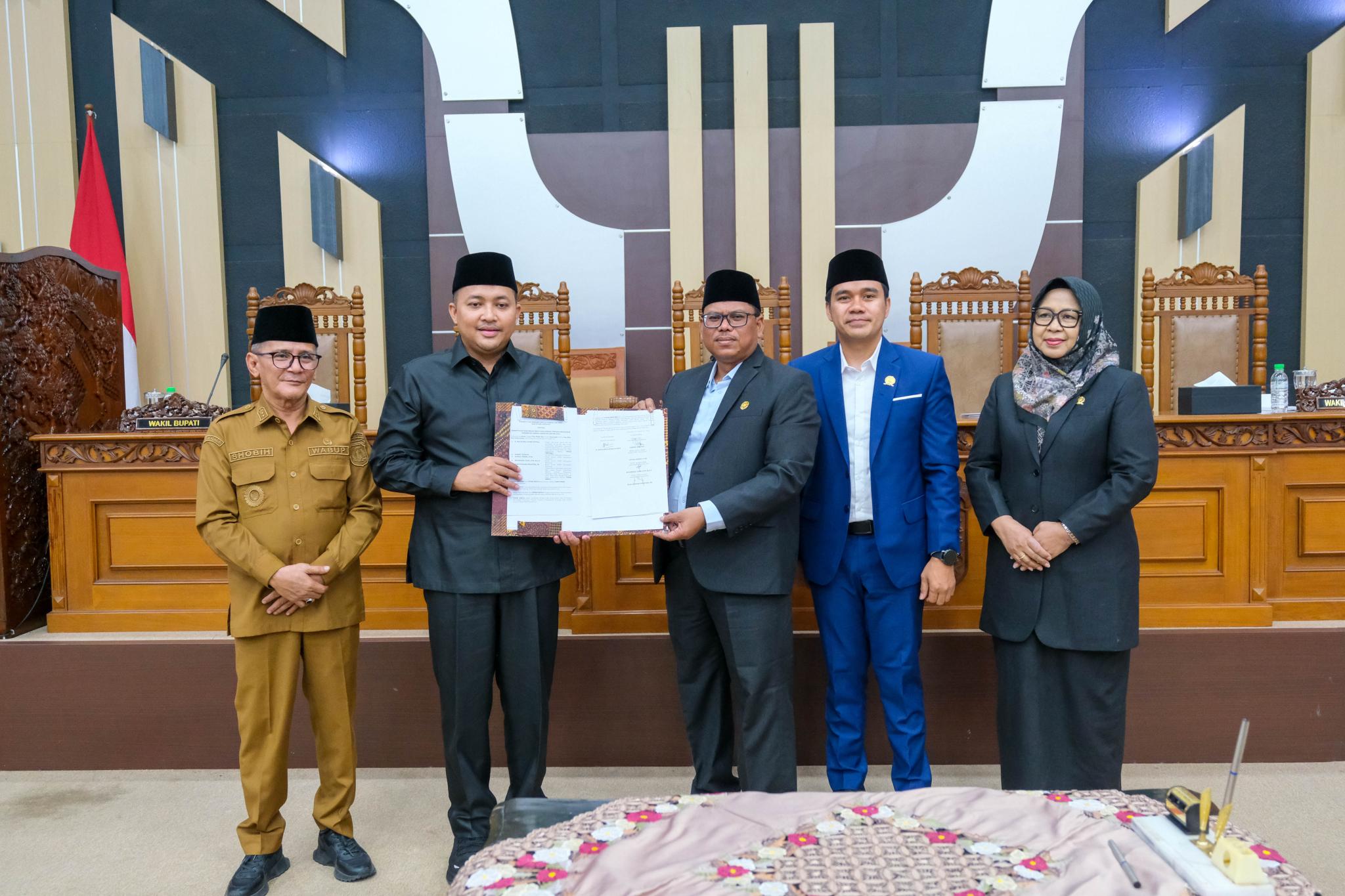 Rapat Paripurna Keempat Persetujuan Raperda Non APBD Tahun Anggaran 2026 tentang Perusahaan Perseroan Daerah Pasuruan Lestari Jaya